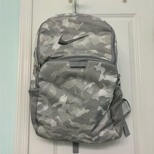 Nike Men's Gray Camouflage Backpack